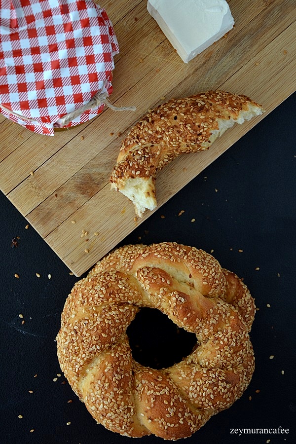 sütlü simit tarifi