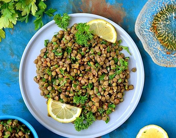 Diyet Yeşil Mercimek Salatası 1 diyet-yesil-mercimek-salatasi