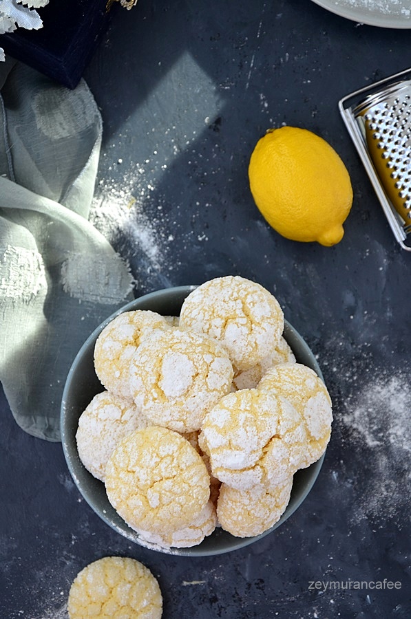 Sihirli Limonlu Çatlak Kurabiye 8 637