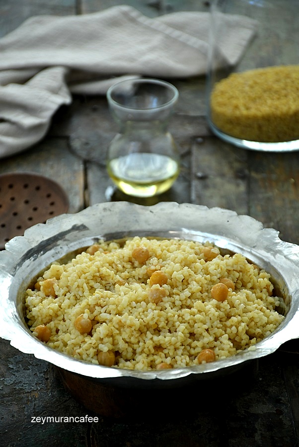 Nohutlu Bulgur Pilavı Tarifi( Konya Usulü) 7 DSC 6082